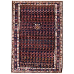 Antiker türkischer Stammeskunst-Teppich