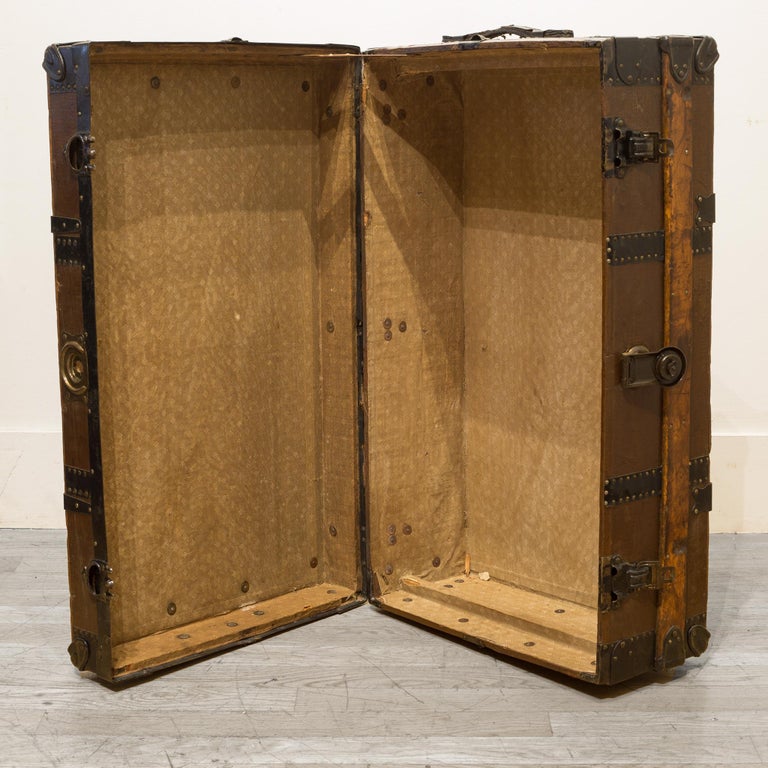 Antique L. Goldsmith and Son Cabin Trunk, circa 1900 at 1stDibs l goldsmith and sons trunk