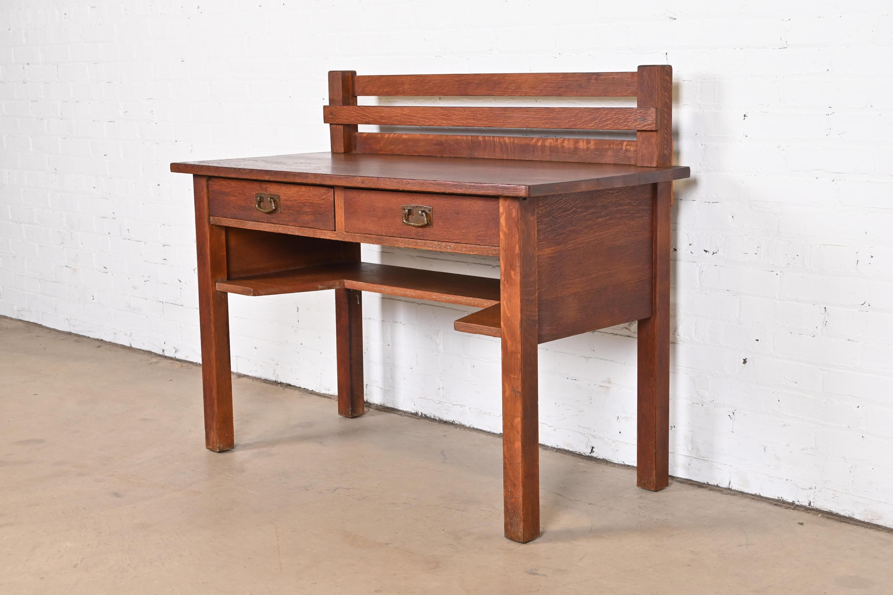 antique mission desk