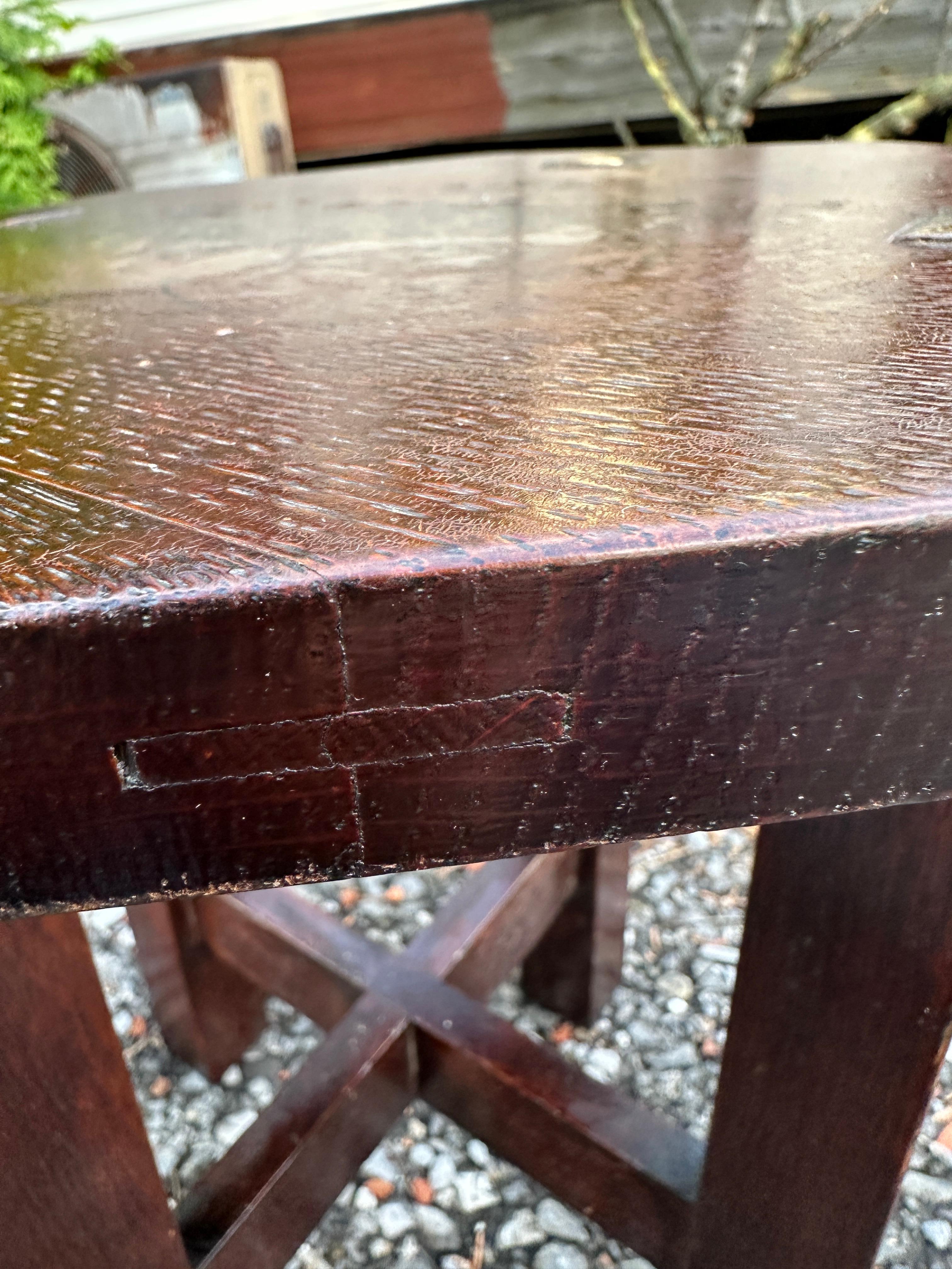 Antiker L & JG Stickley Kleiner Tisch um 1910 - W8395 im Angebot 3