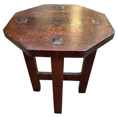 Antiguo Taboret Pequeño L & JG Stickley c. 1910 - W8395