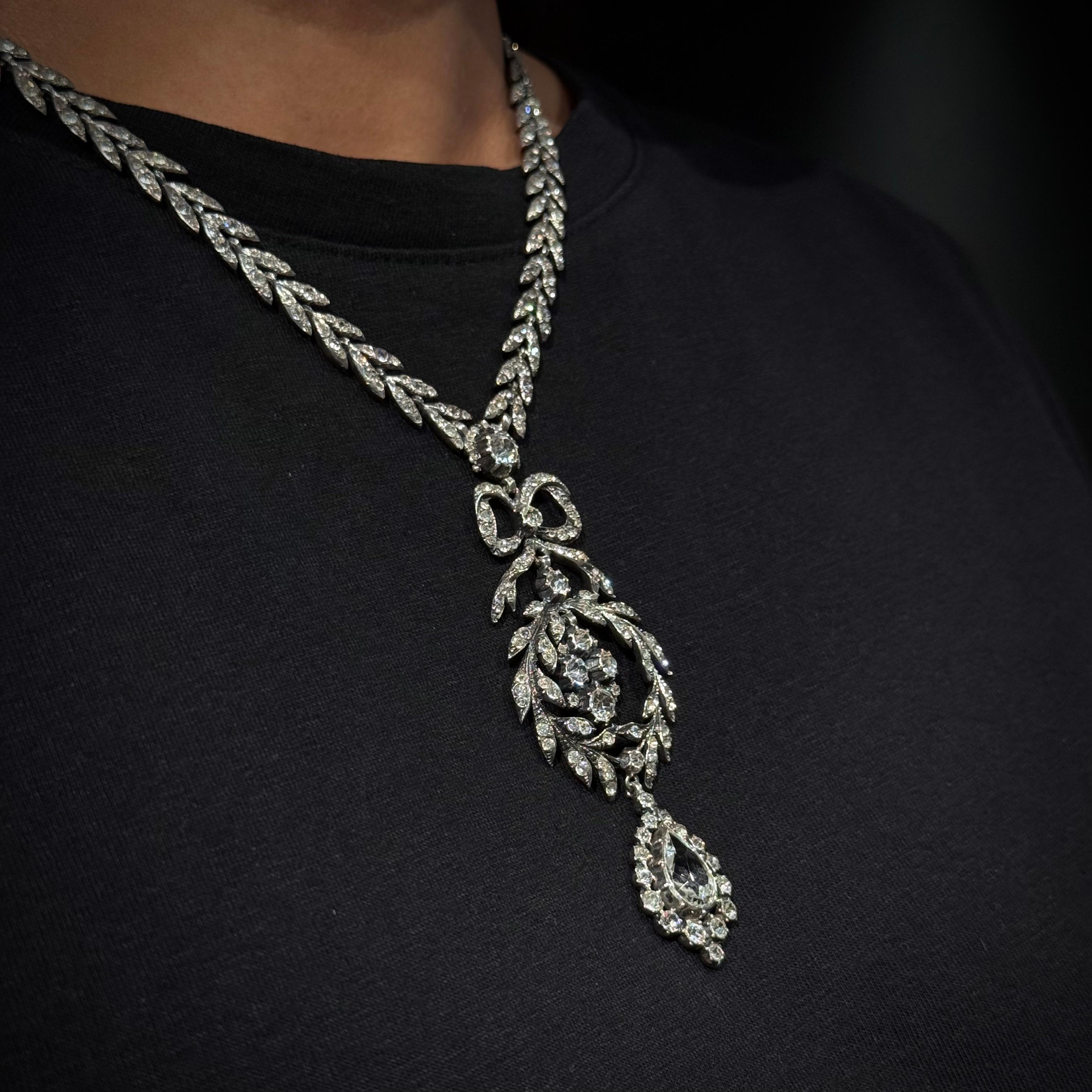 Antico La Belle Époque Collana Bracciale Set d'argento portoghese del XIX secolo In condizioni buone in vendita a Lisbon, PT