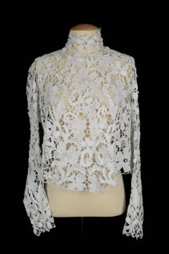Antique lace top