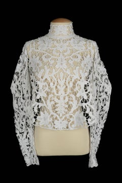 Antique lace top