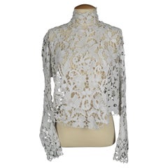 Antique lace top