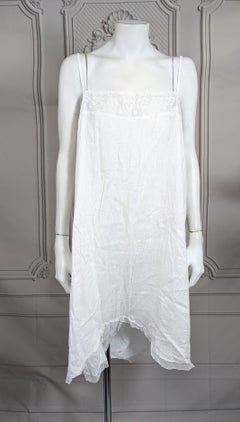 Antique Lace Trimmed Cotton Bastiste Teddy