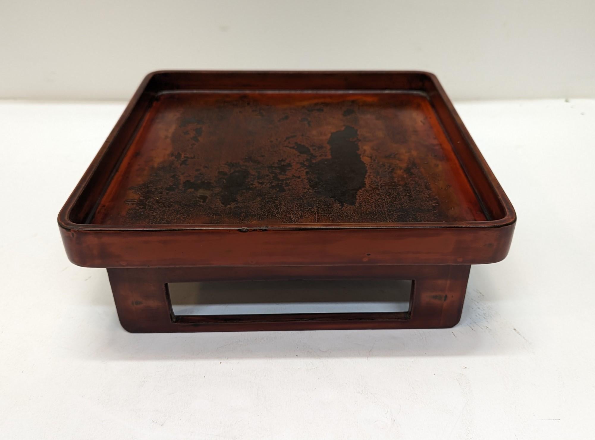 Qing Antique Lacquer Tray For Sale
