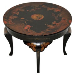 Antique Lacquered Chinoiserie Coffee Table