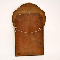 Antique Lacquered Chinoiserie Mirror