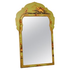 Specchio laccato antico Chinoiserie