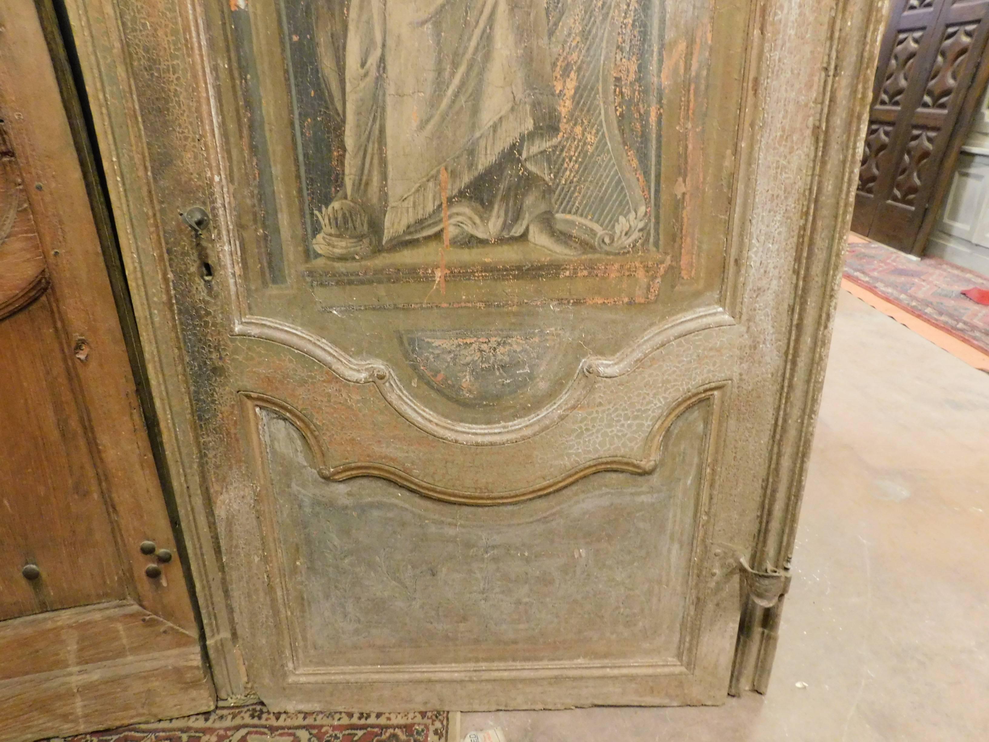Antique Lacquered Door 1