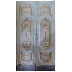 Porta laccata antica