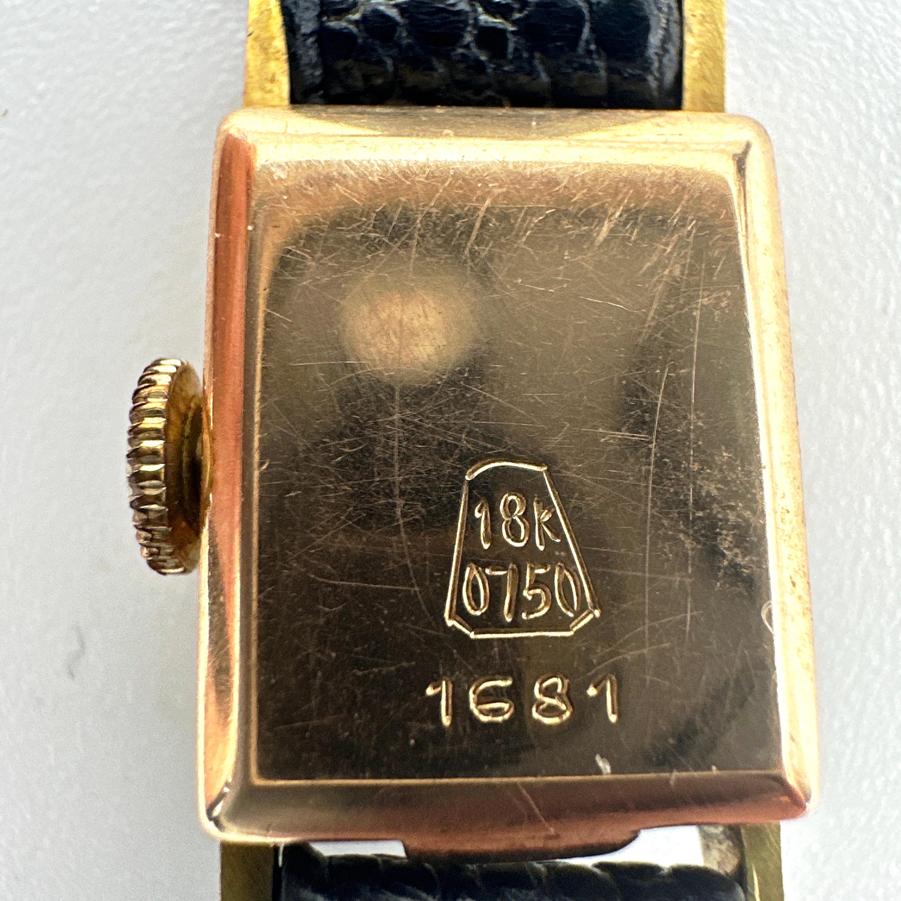 Antique Ladies Pre 1926 18k ROLEX wristwatch 7