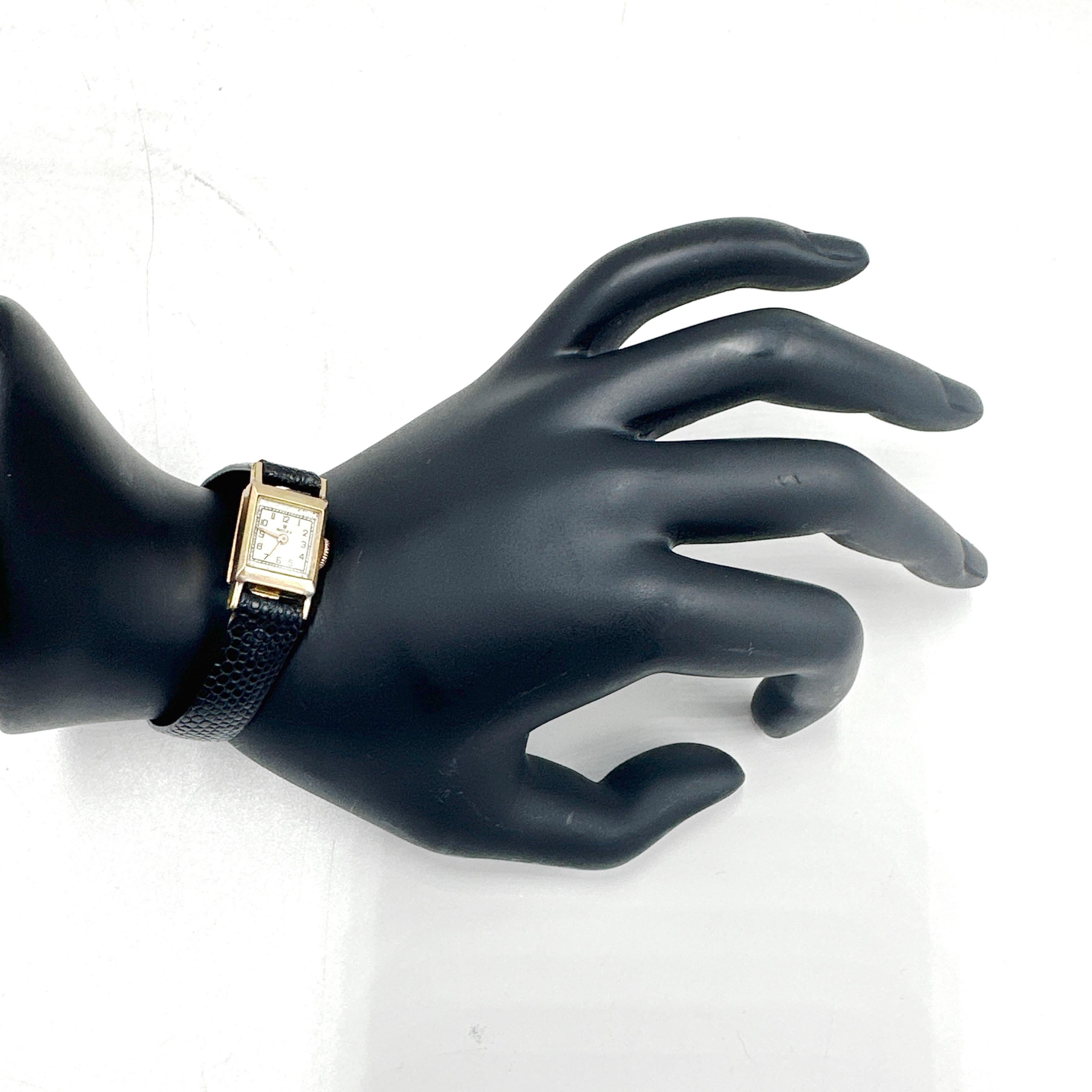 Antique Ladies Pre 1926 18k ROLEX wristwatch 4