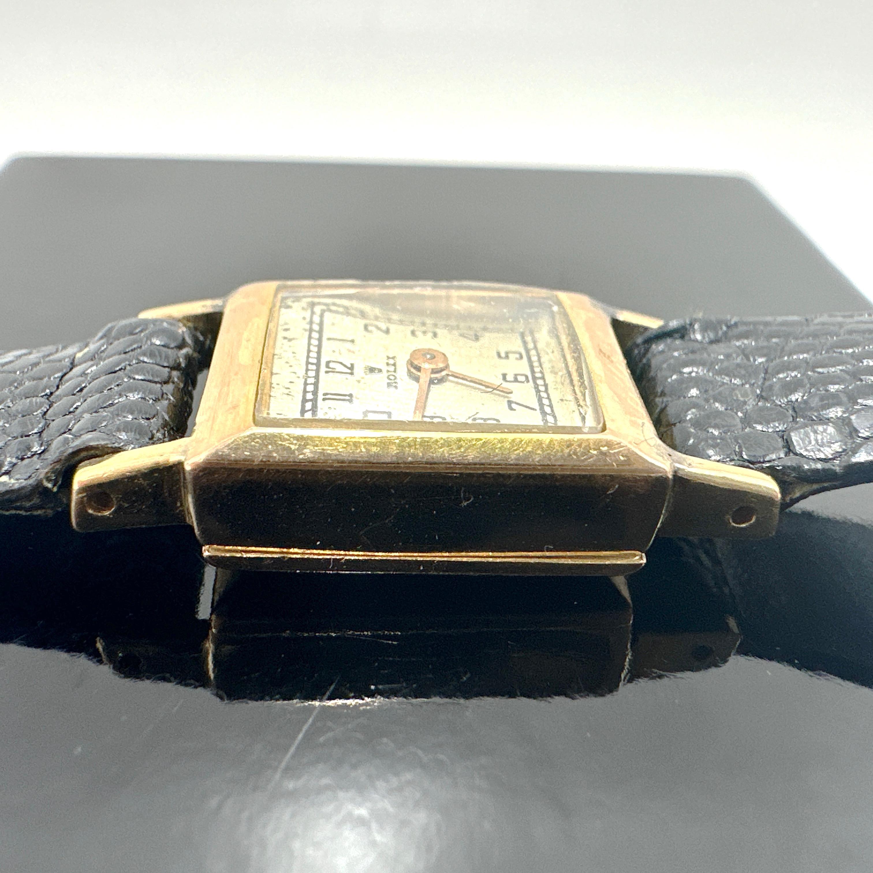 Antique Ladies Pre 1926 18k ROLEX wristwatch 5