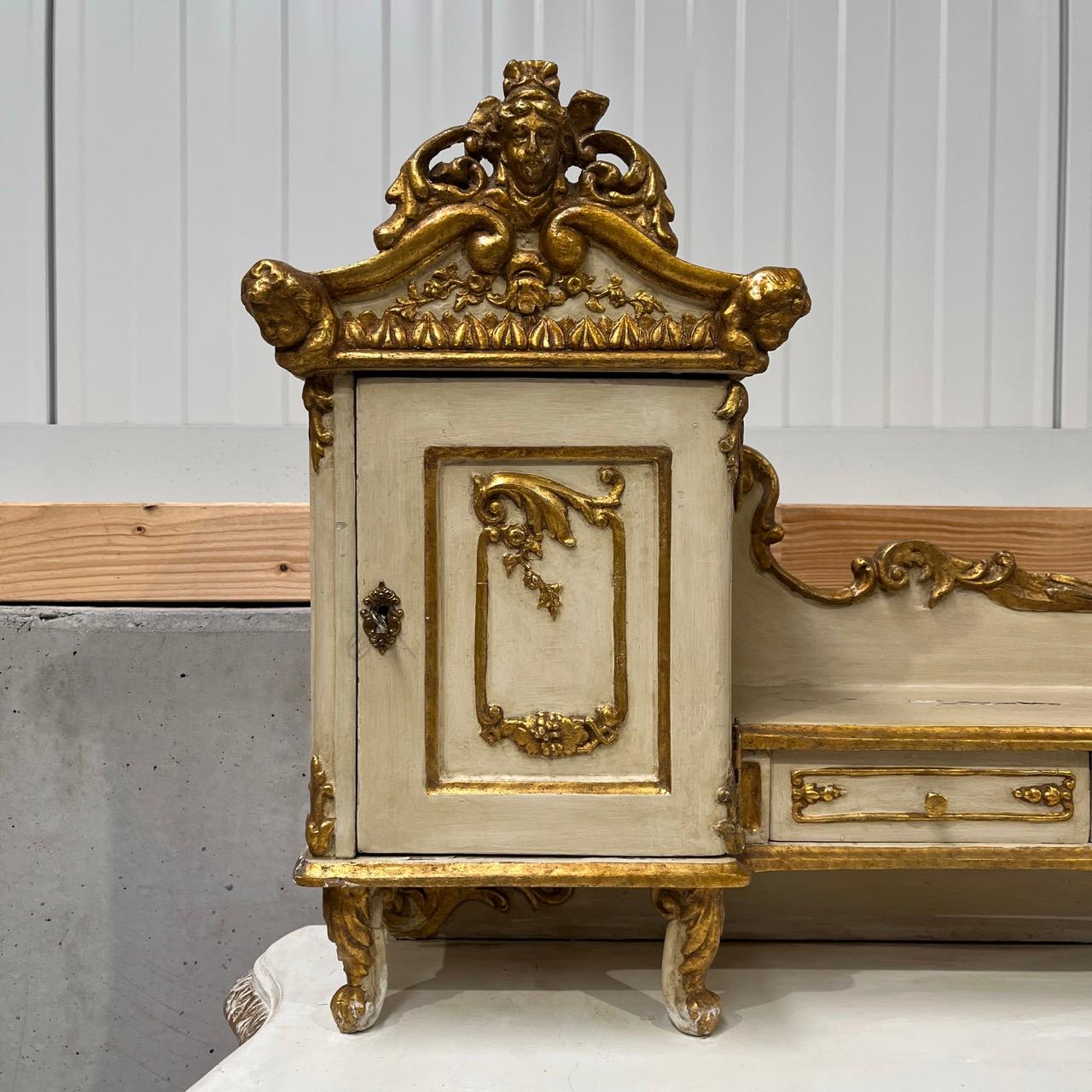 Antique ladies' secretary  Louis Quinze around 1750 7