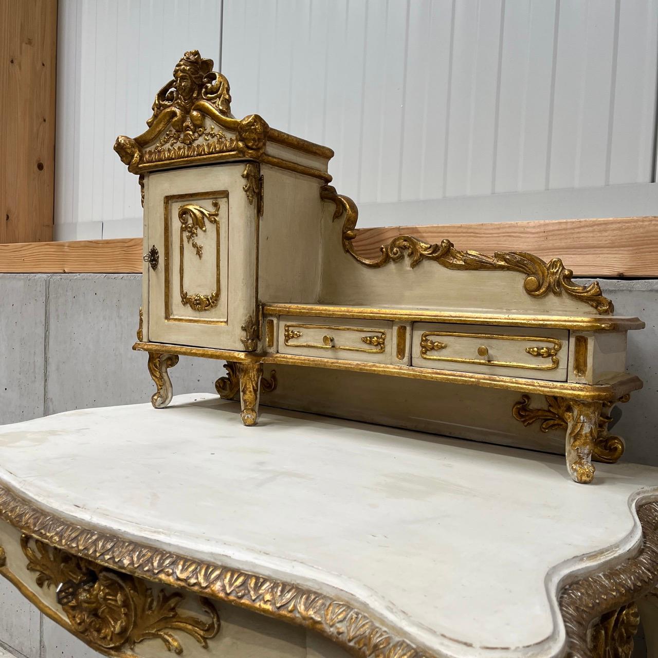 Wood Antique ladies' secretary  Louis Quinze around 1750