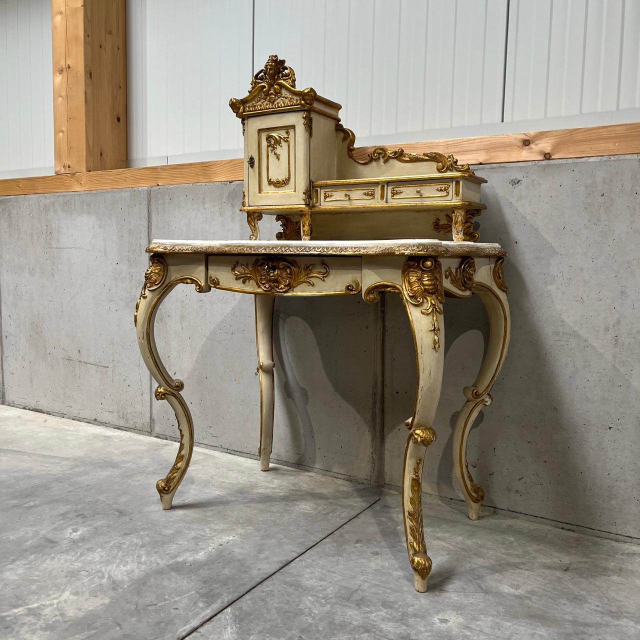 Antique ladies' secretary  Louis Quinze around 1750 1