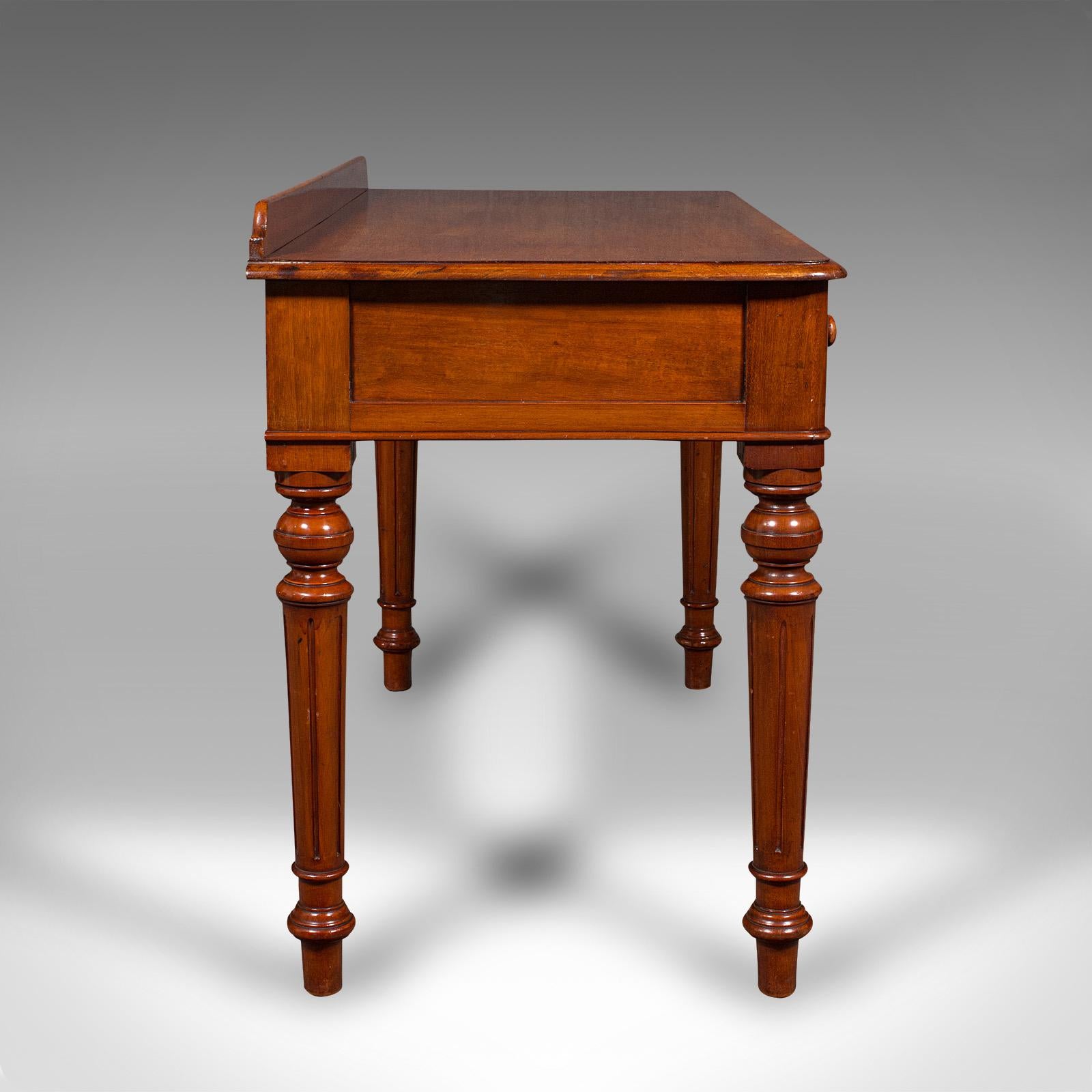 ladies writing desk with drawers