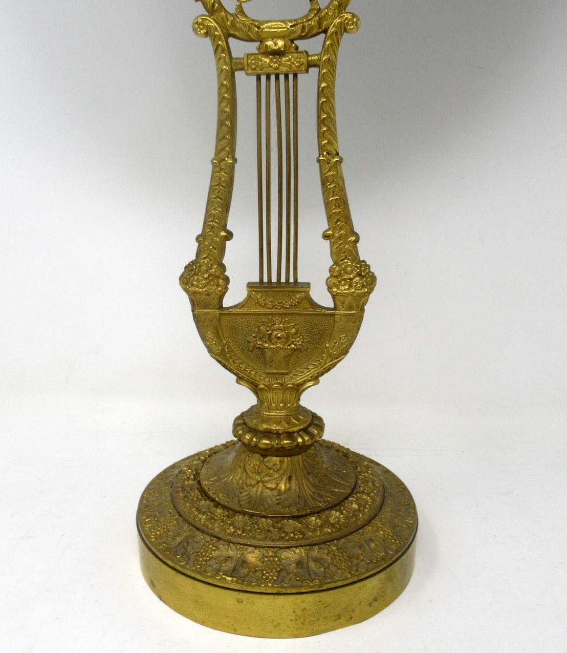 19th Century Antique Lady's French Ormolu Bronze Dressing Table Vanity Mirror Grand Tour