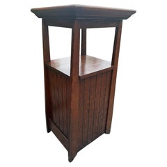 SUPERB  ANTIQUE  " LAKESIDE"  Eintüriger CABINET / PLANTER - Stickley-Ära W7921
