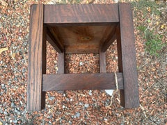 Antique "Lakeside Shops" Footstool - W7978 Stickley era 50% OFF SALE