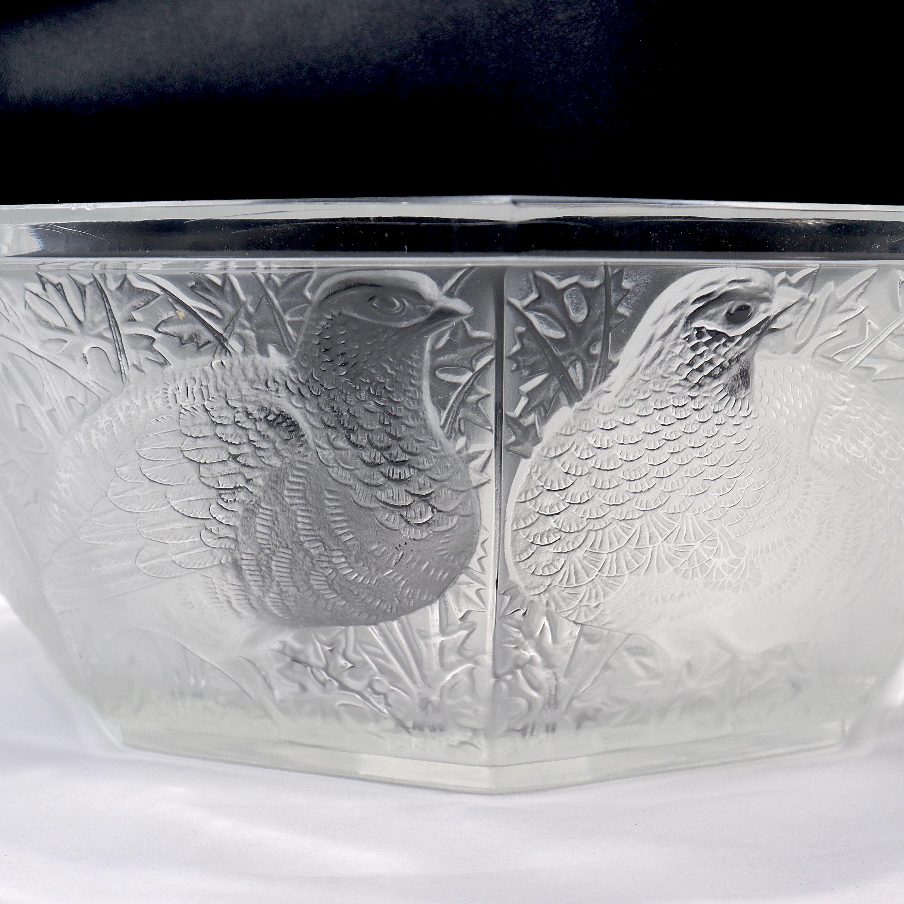 Antique Lalique French Art Glass 