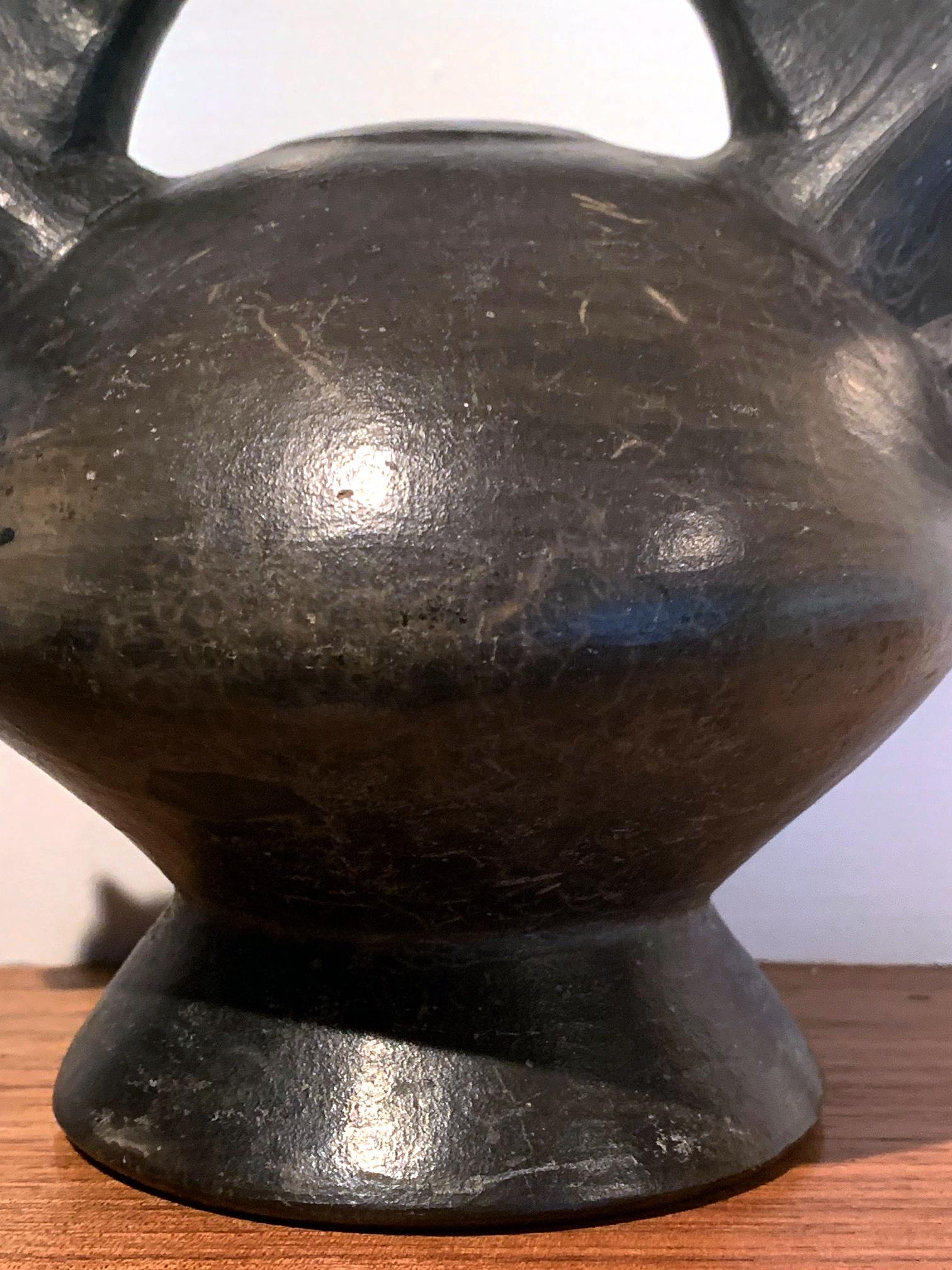 18th Century and Earlier Antique Lambayeque Double Spout Pot
