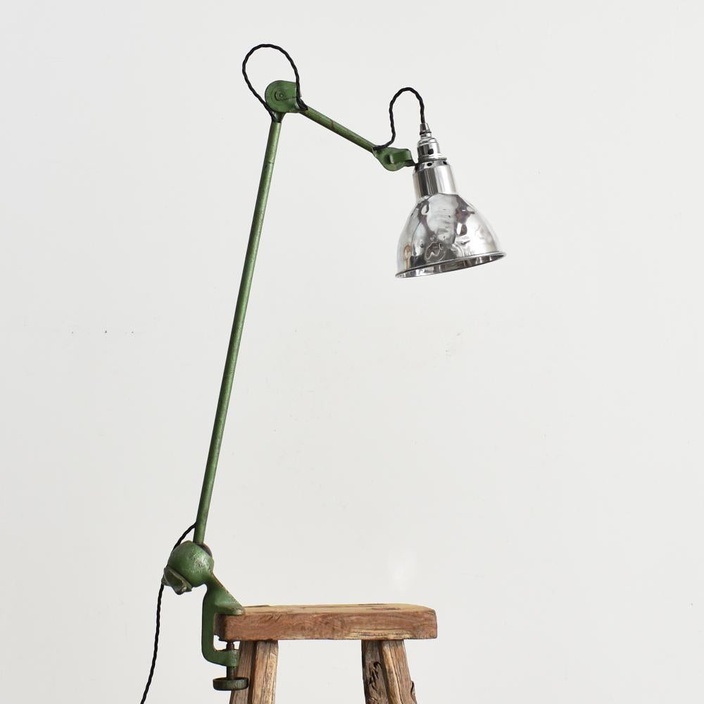 Mid-Century Modern Antique Lampe Gras Model 201 by Bernard Albin Gras 1930s