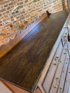 Antique Lancashire Oak Mule Chest Coffer 18th Century George III, circa 1780 Mag