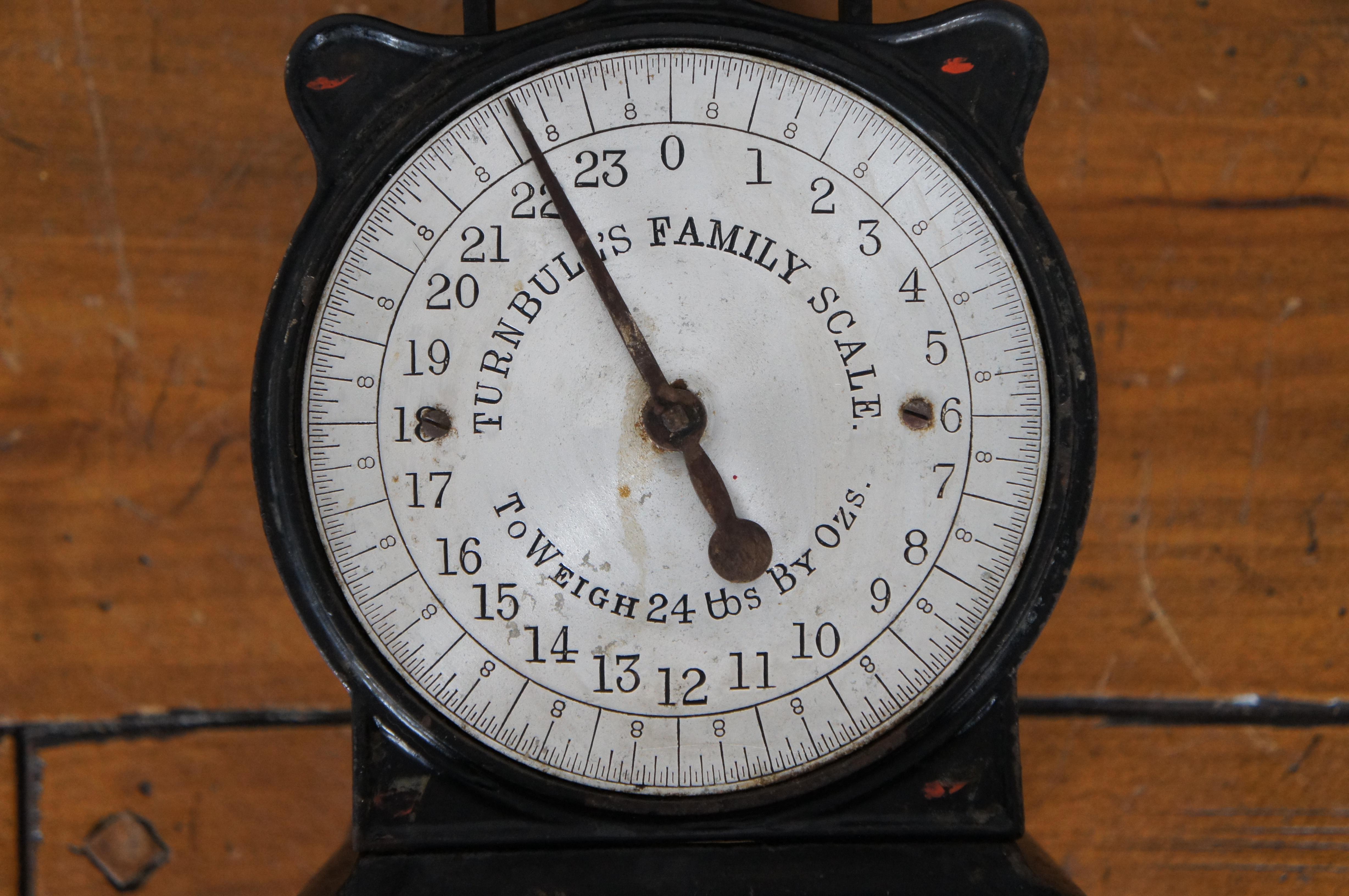 Antique Landers Frary & Clark Turnbulls General Store Family Kitchen Scale 3