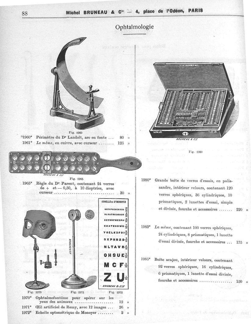 Antique Landolt Ophthalmic Perimeter 'Capacimètre' L. Giroux, circa 1900 5