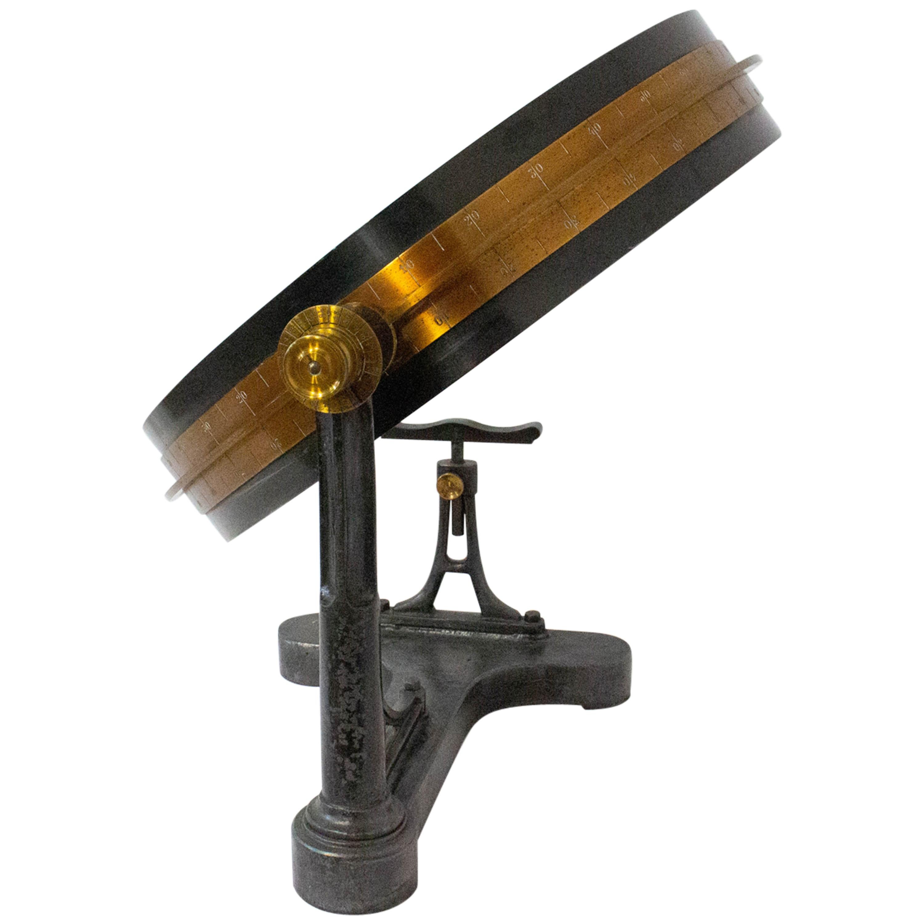 Antique Landolt Ophthalmic Perimeter 'Capacimètre' L. Giroux, circa 1900