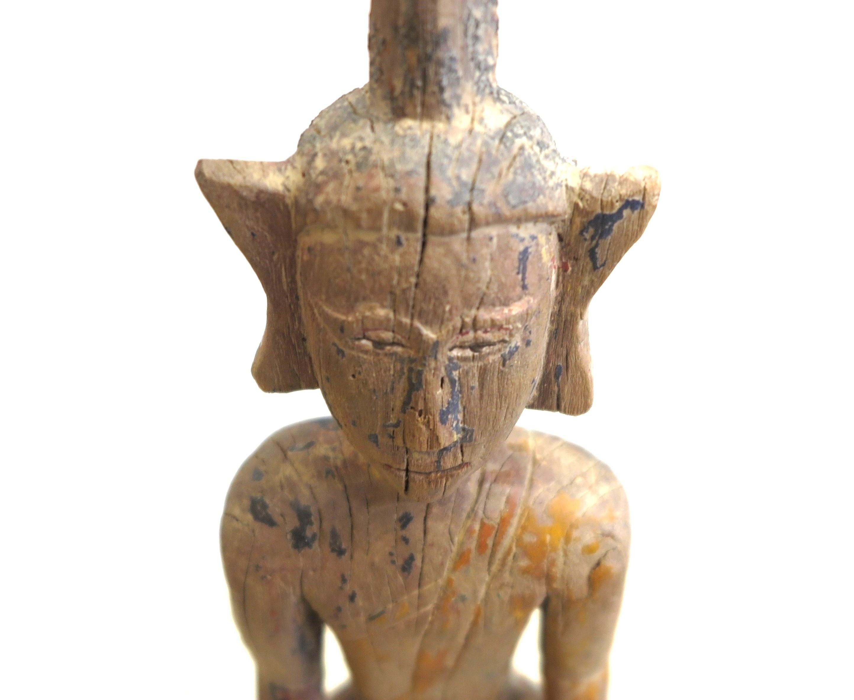 Estatua de Buda antigua de arte popular laosiano en venta 3