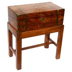 Antique Lap Desk with Stand