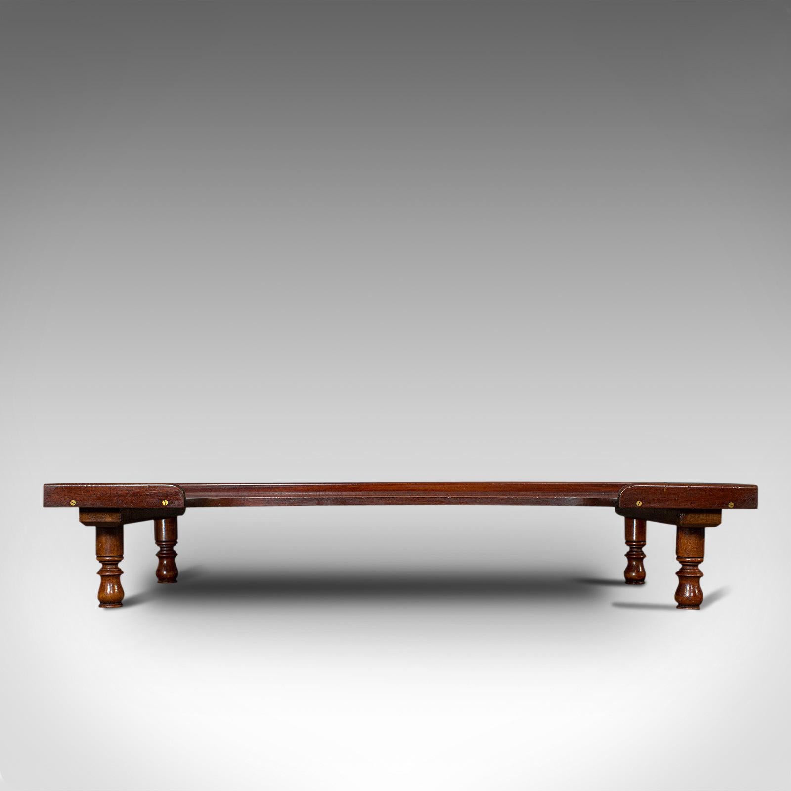 This is an antique lap tray. An English, mahogany bedtime or breakfast table, dating to the mid Victorian period, circa 1860.

Attractive bedroom table
Displays a desirable aged patina
Select mahogany shows Fine grain interest
Eye-catching,