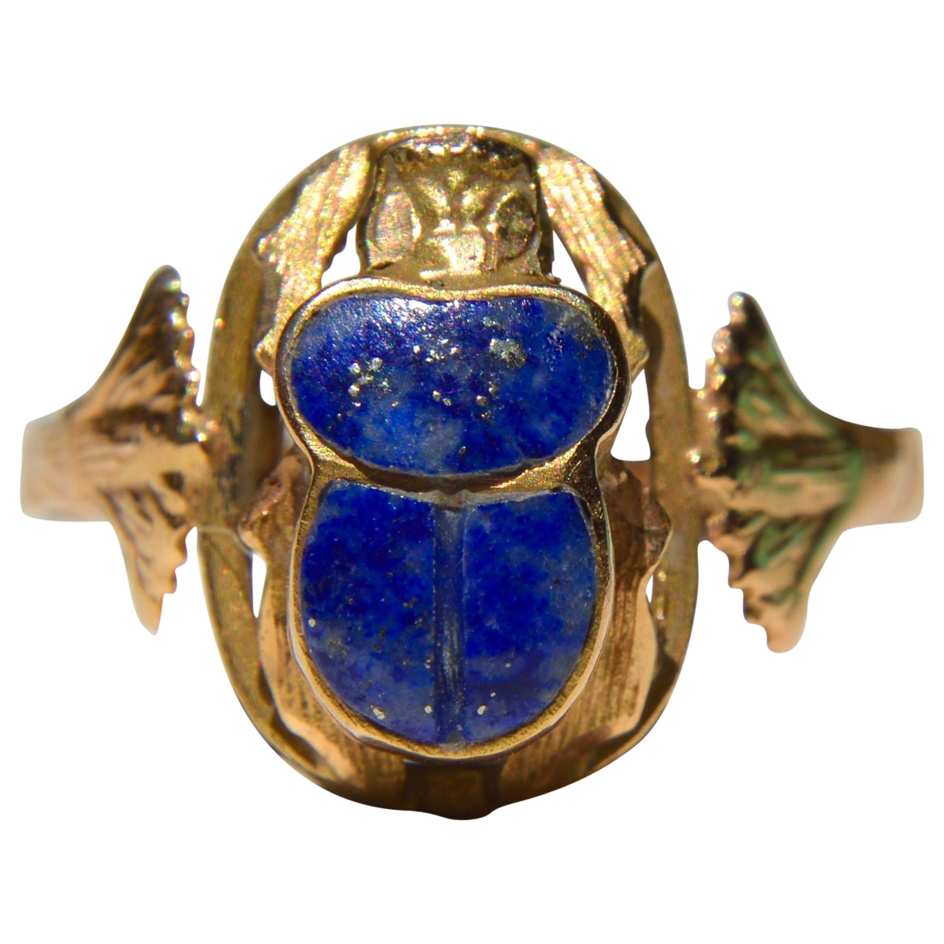 Scarab Beetle Ring – Facets and Fire Jewelry