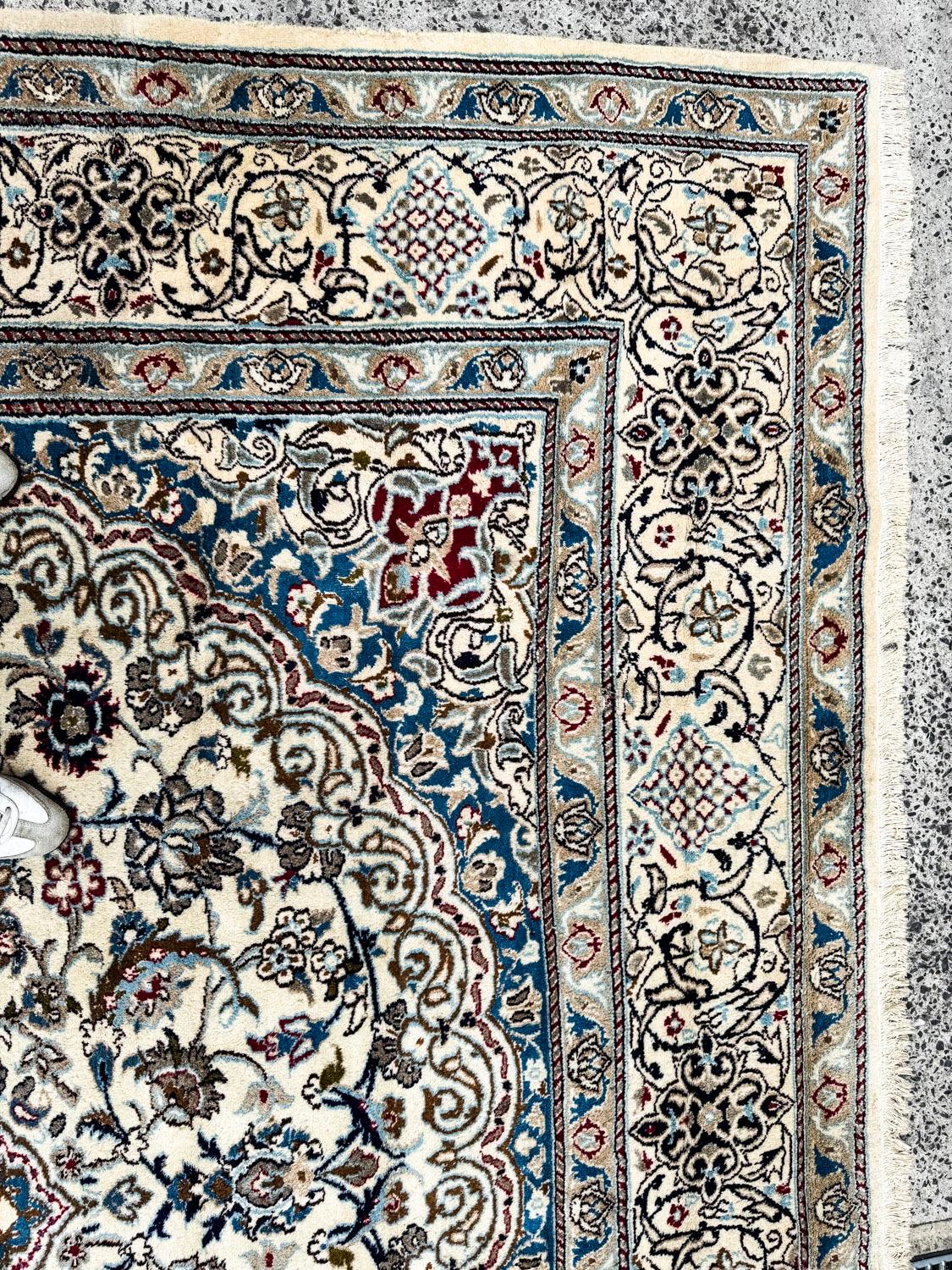 Alfombra Persa Serapi Antigua Grande 100% Lana Siglo XX 390x 297cm 153x117pulgadas en venta 1