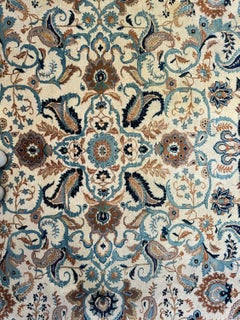 Antique Large 100% Wool Tabriz Persian Rug Carpet 390x310cm 13ftx10ft