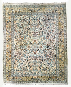 Antique Large 100% Wool Tabriz Persian Rug Carpet 390x310cm 13ftx10ft