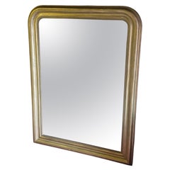 Antique Large 19th Century Gilt Overmantle Wall Mirror – Quality