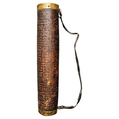 Antique Grande gourde japonaise de samouraï du 19ème siècle