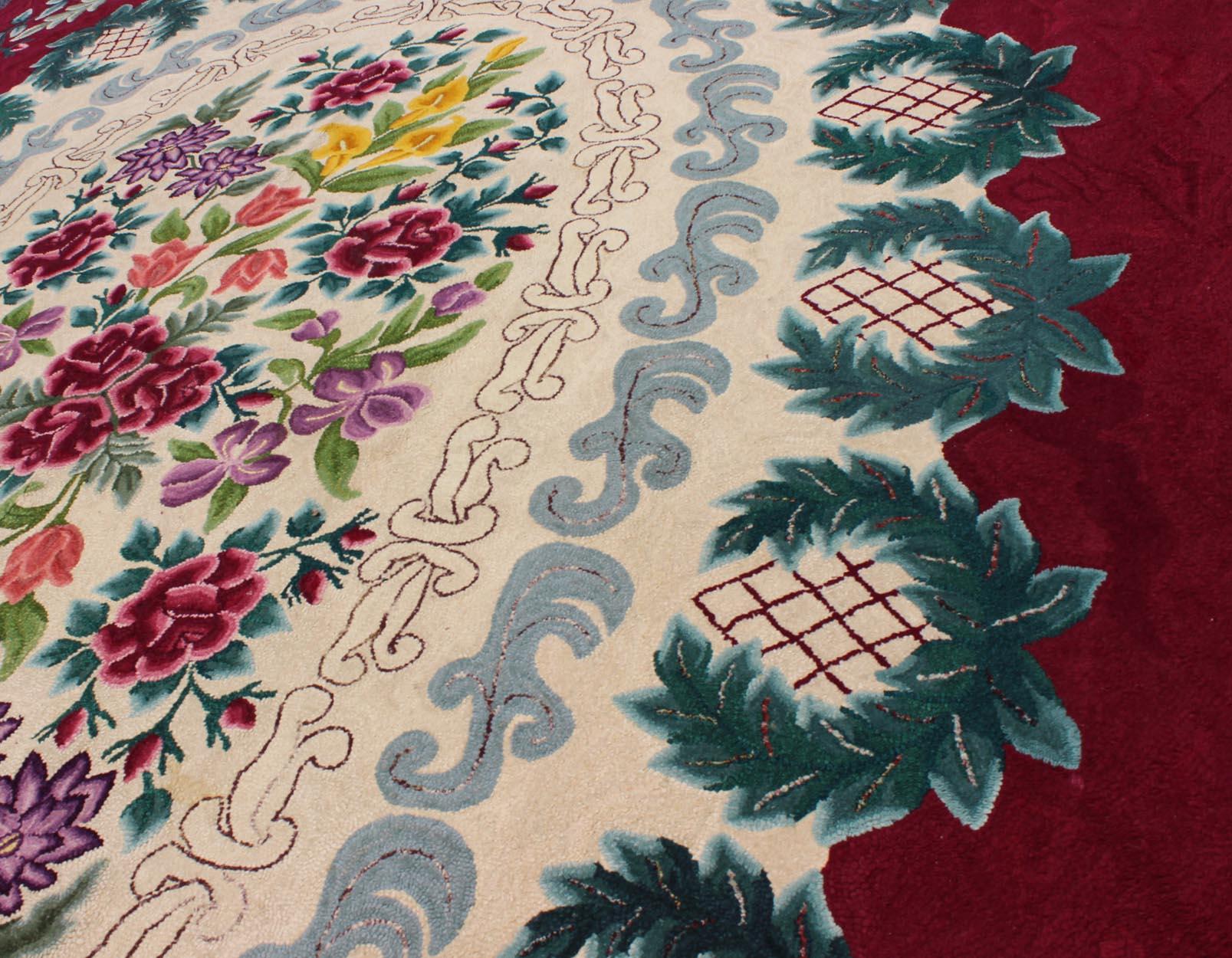 Tappeto Keivan Woven Arts grande, antico e finemente intrecciato, con ganci americani in vendita 2