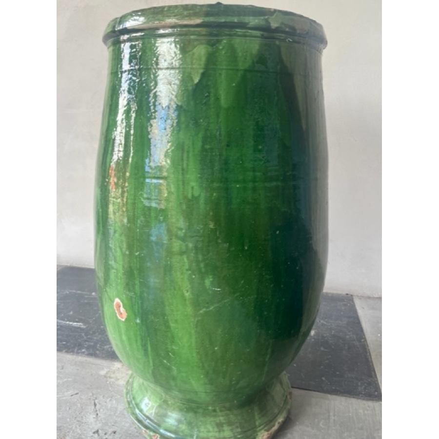 Terracotta Large Antique Anduze Pot For Sale