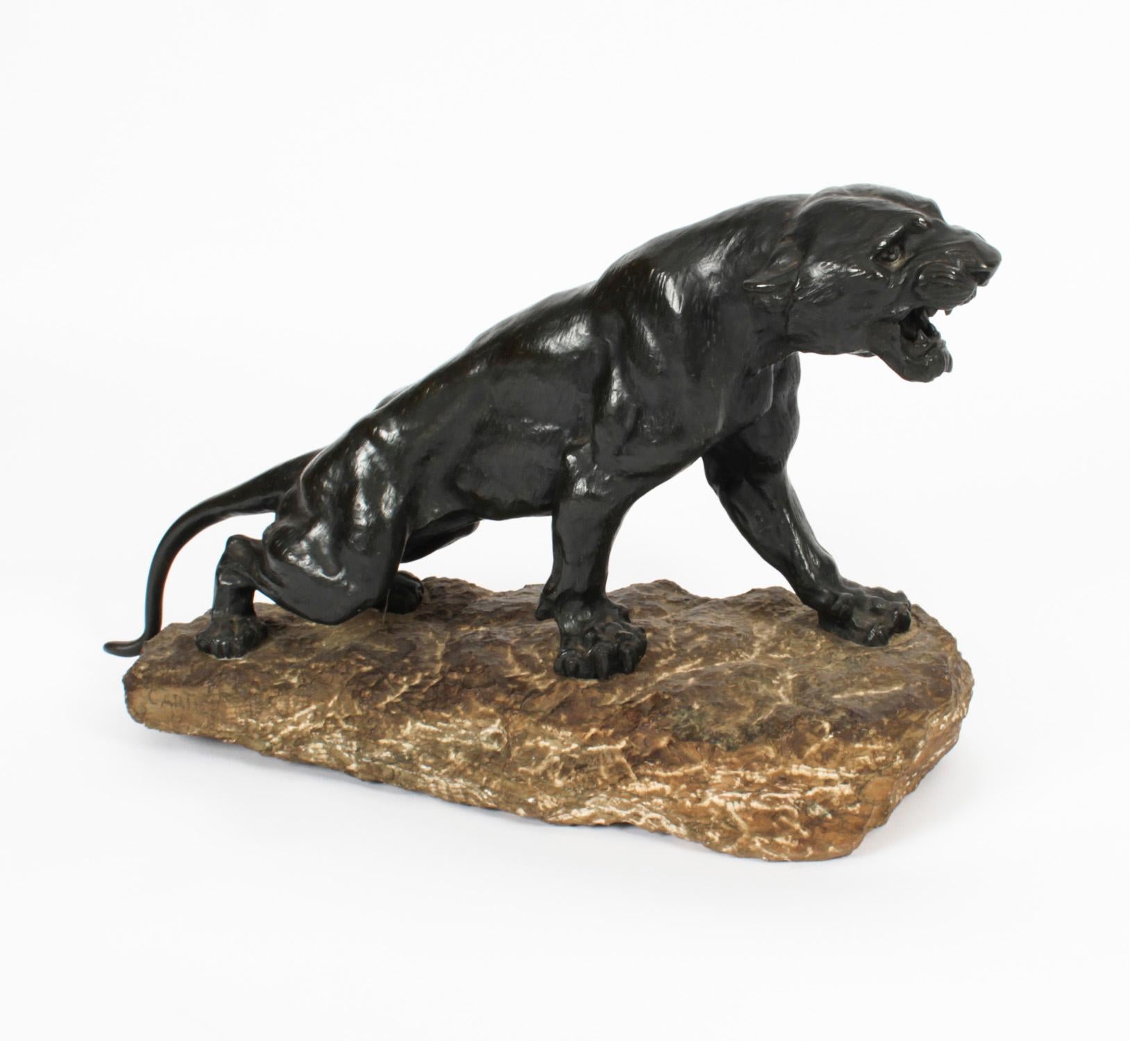 cartier panther statue