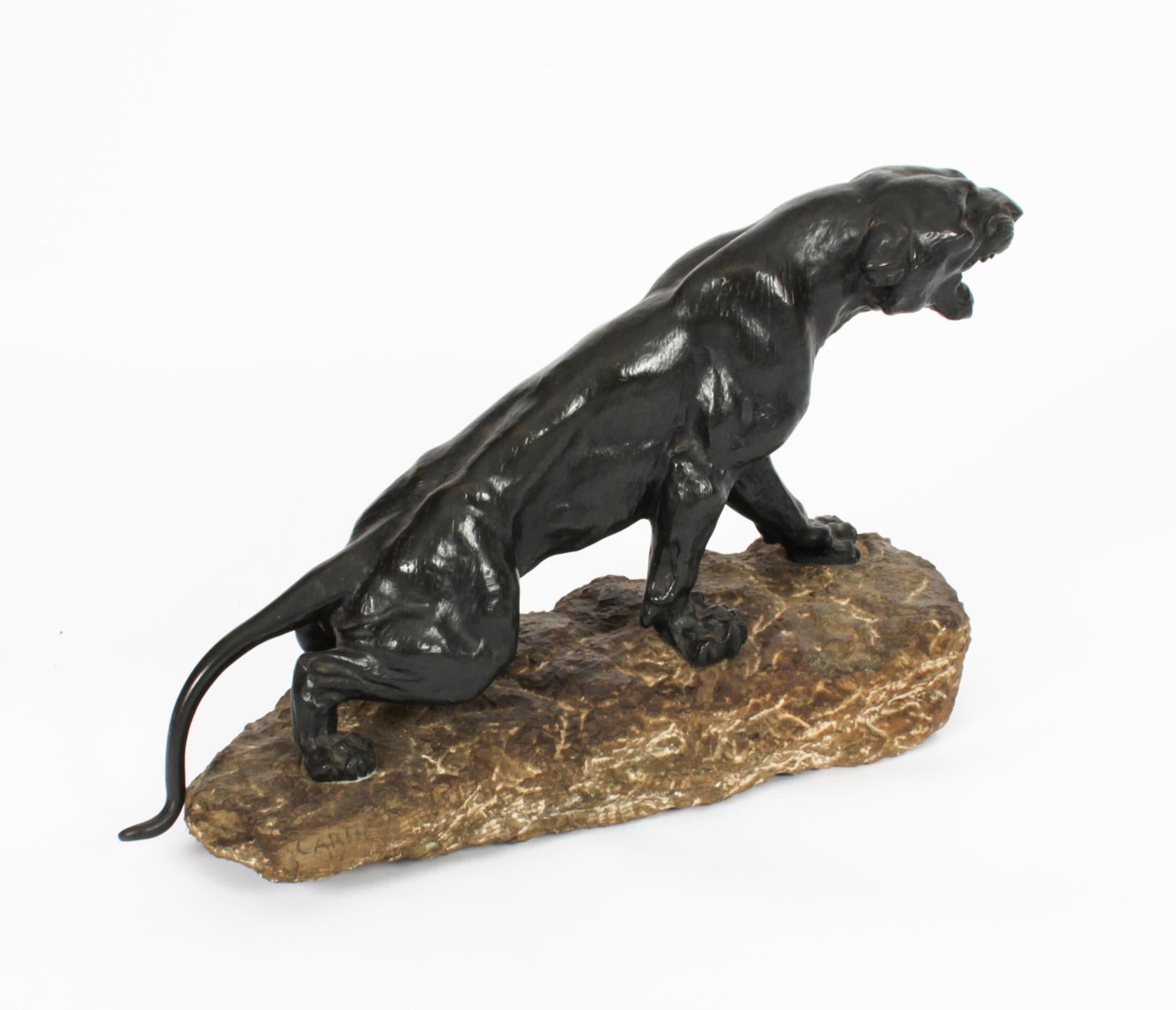 cartier panther sculpture