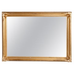 Antique Large Arts & Crafts Newcomb Macklin School Giltwood Wall Mirror, c1910