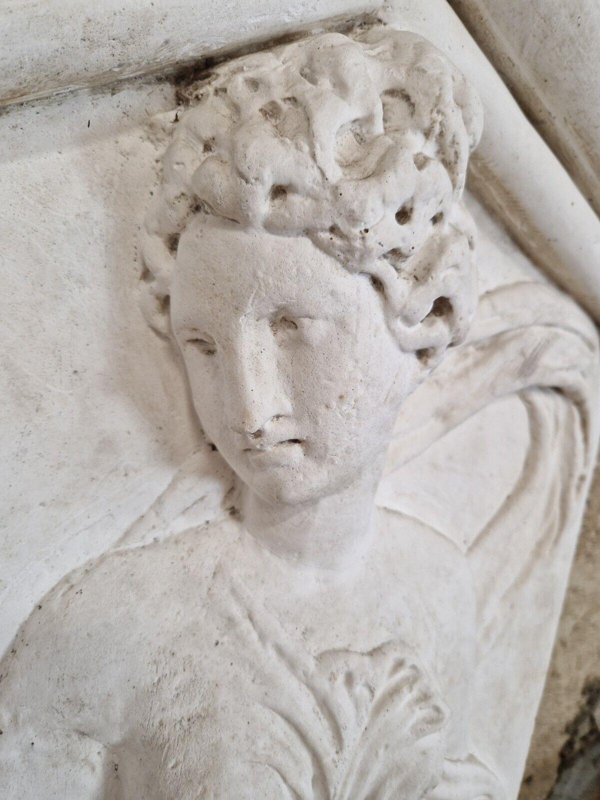 Antiguo Gran bajorrelieve Iglesia parisina Pintura en venta