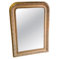 Antique Large C1900 Gilt Overmantle Wall Mirror – Quality