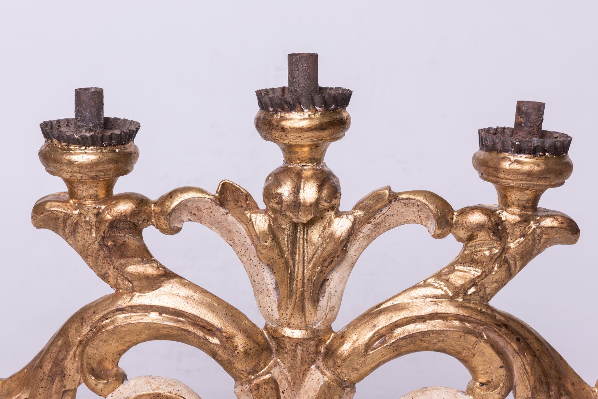 Antique Large Candlesticks For Sale 6
